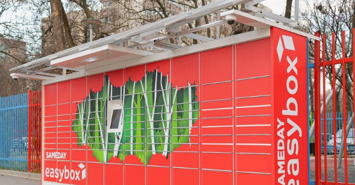 Sameday lansează serviciul SAMEDAY easyway: clienții vor putea trimite colete prin easybox