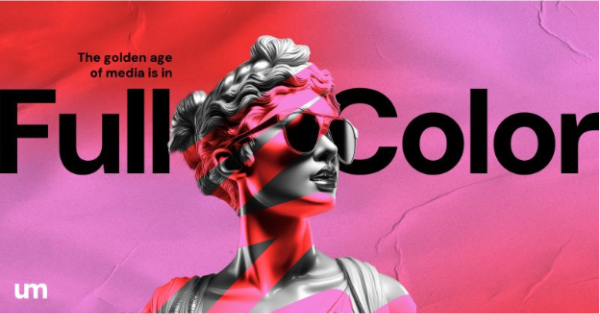 UM lansează la nivel global noua sa poziționare Full Color Media, susținută de un studiu inovator despre mărci – Brand Patterns