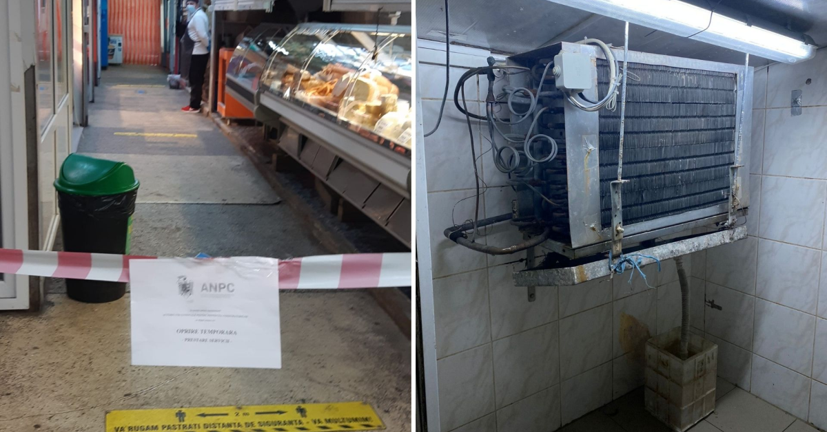 ANPC a amendat comercianții din Piața Delfinului din București cu aproape 100.000 lei: „Condițiile sunt jalnice”