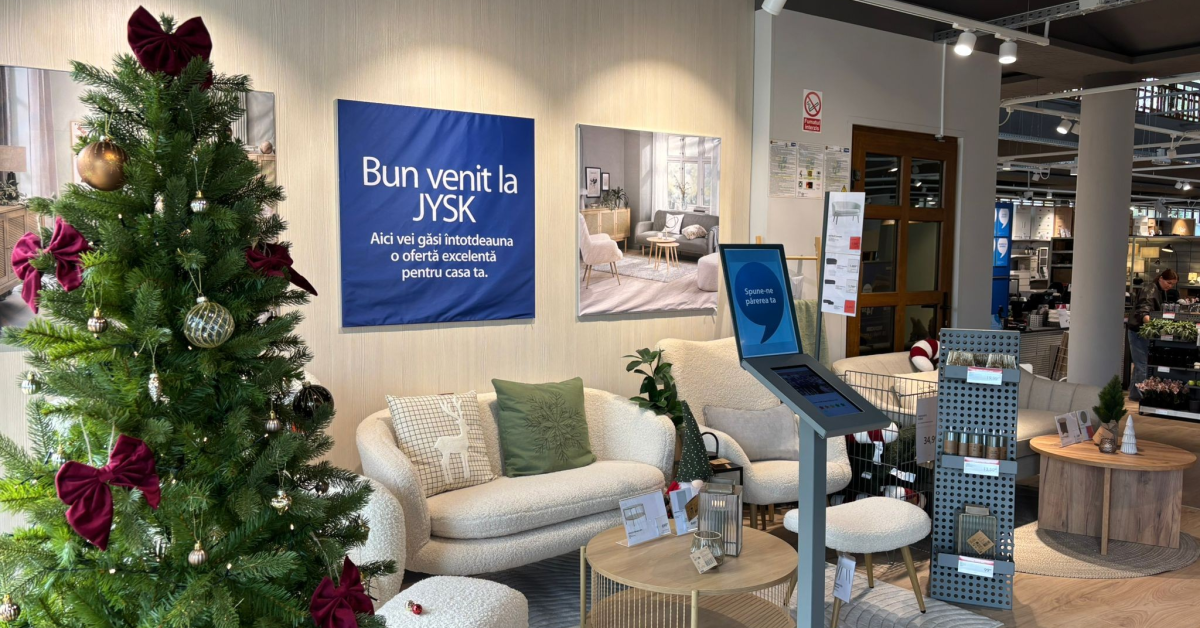 JYSK revine în Titu: Magazinul scandinav oferă mii de articole la prețuri reduse, odată cu începerea sezonului de iarnă