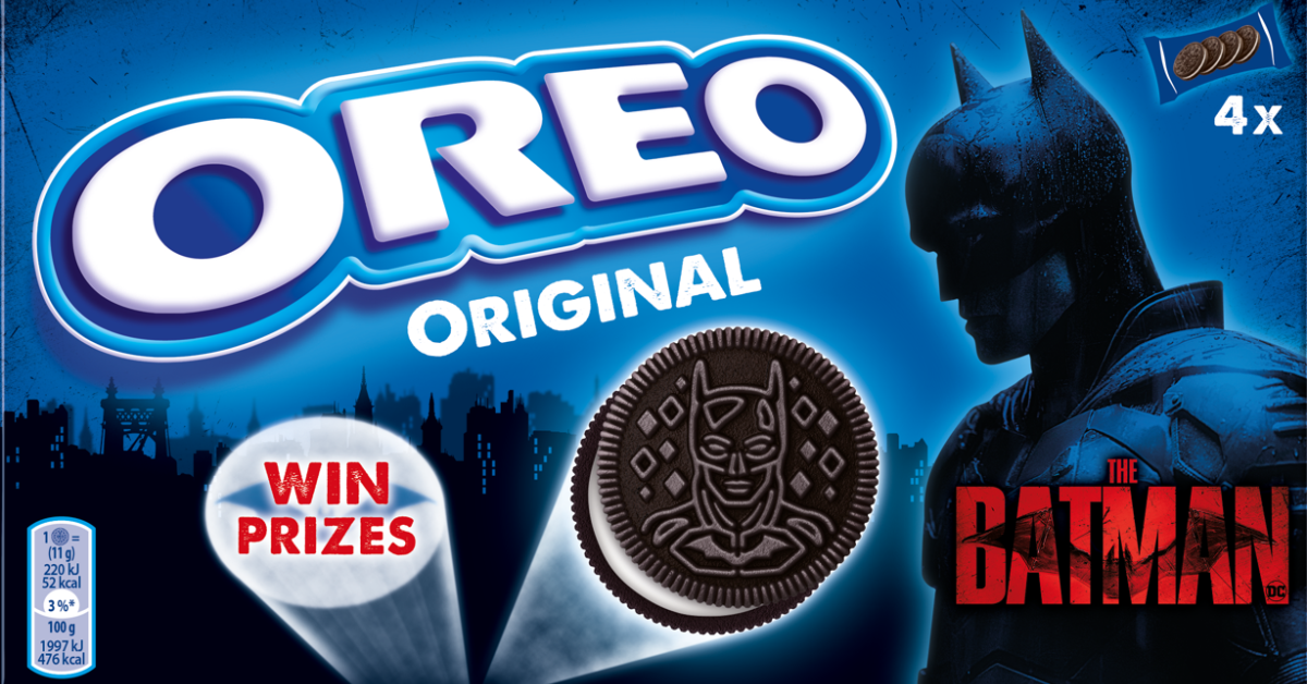 Personajul Batman, pe biscuiții Oreo. Cele două branduri au început colaborarea