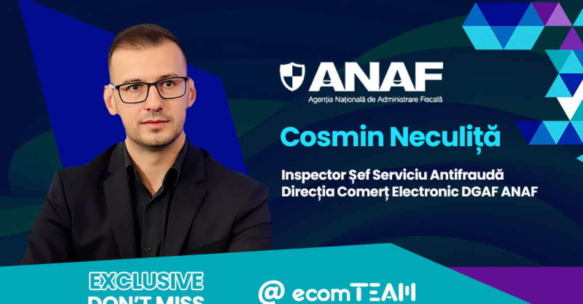 ANAF vine la ecomTEAM: cum vede Fiscul industria de e-commerce în 2025 și ce sfaturi are pentru magazinele online