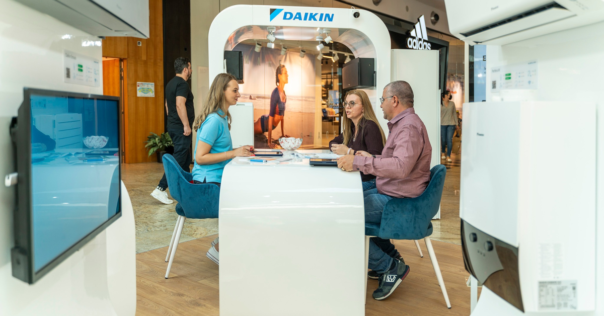 Daikin România deschide primul concept store în Băneasa Shopping City