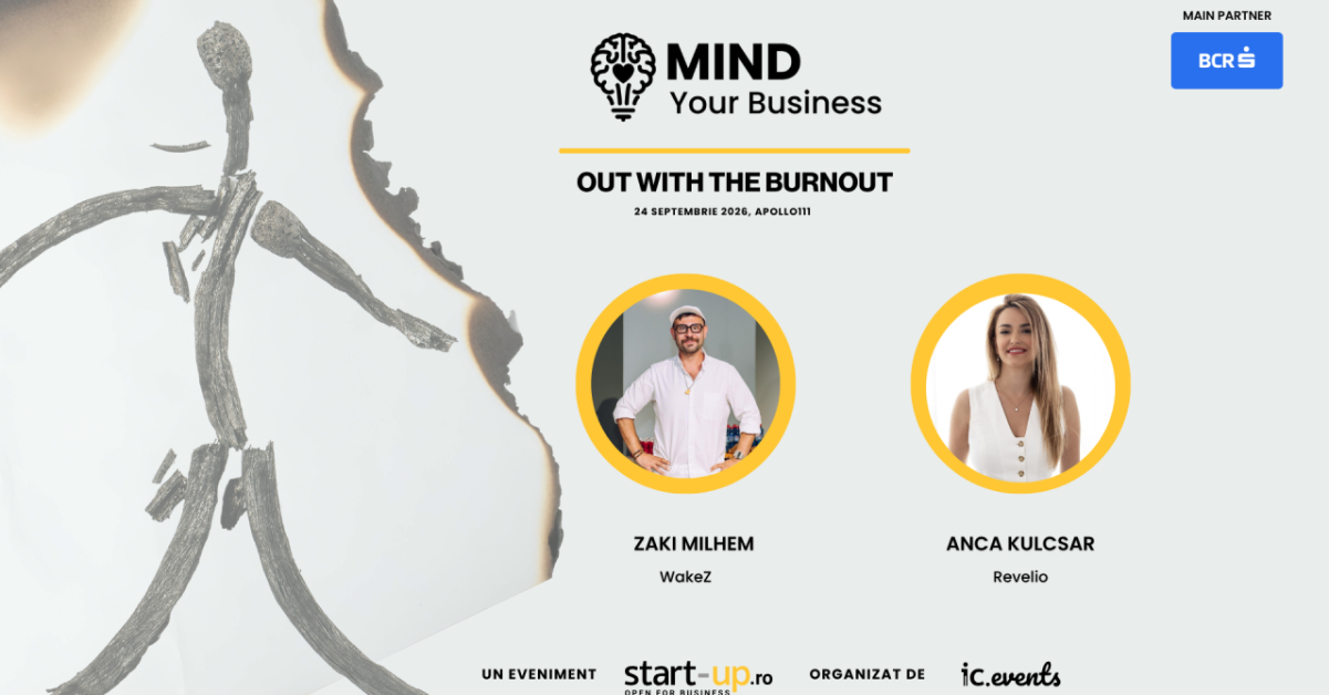 Startup-urile care au grijă de sănătatea mintală a românilor pe scena Mind your Business