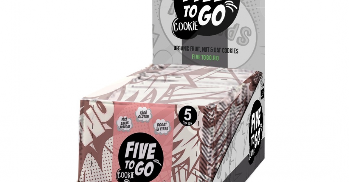 5 to go vrea să lanseze în retail anul acesta noi produse, printre care și o gamă vegană de cookies