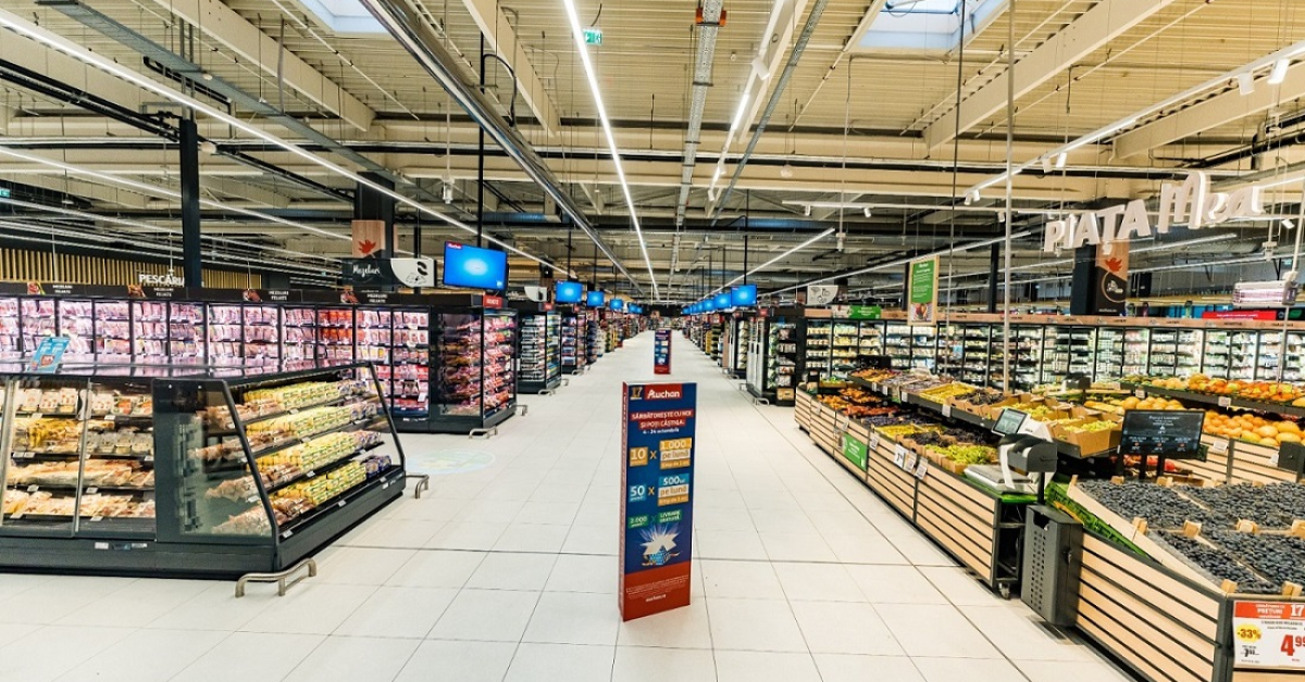Noul concept de hiperstore în Auchan Berceni: cum arată magazinul după reamenajare