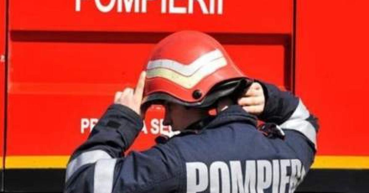 Incendiu la fabrica de lactate din Mizil