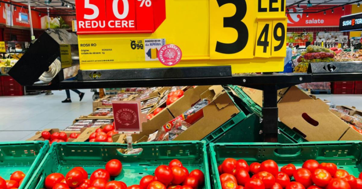 Prețurile unor produse alimentare de bază au scăzut deja cu până la 50%