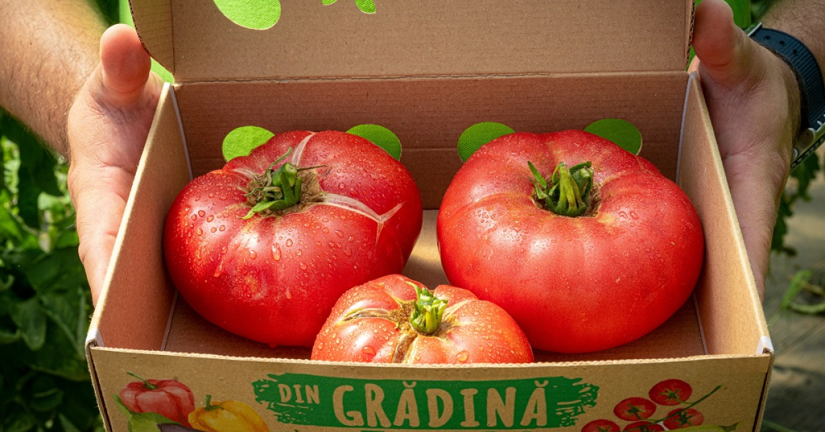 Legume “Din Grădină” de la producătorii din Băleni, la Freshful by eMAG  