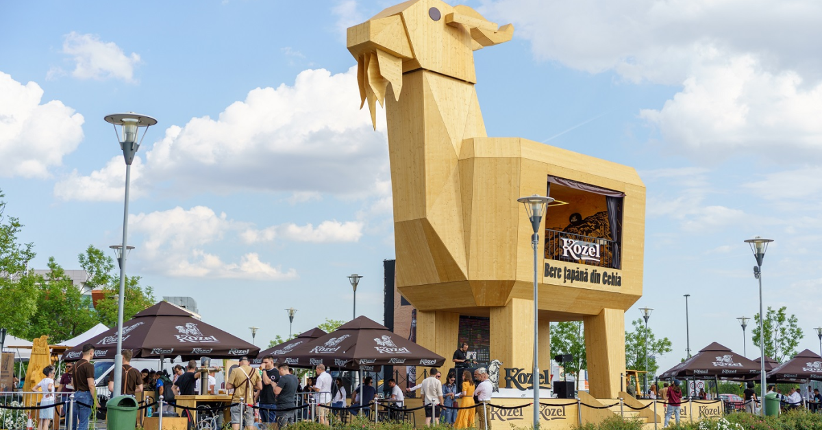Ursus Breweries lansează în România berea Kozel, cel mai vândut brand din Cehia