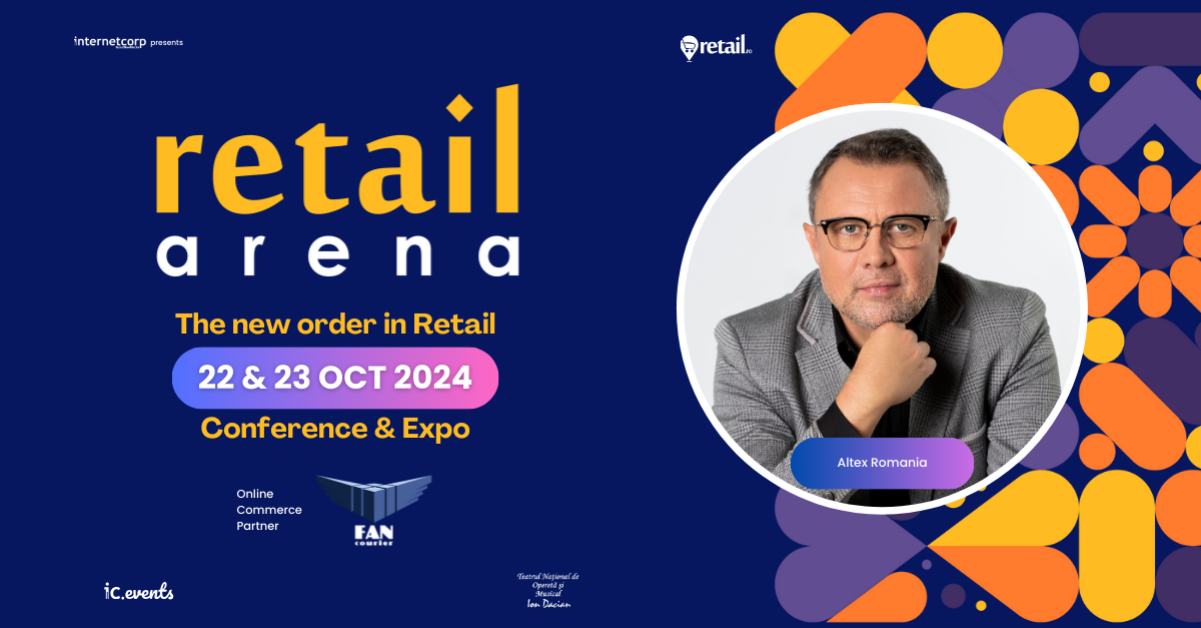 Se gândește Dan Ostahie la o expansiune în afara granițelor? Află răspunsul fondatorului Altex pe scena retailArena 2024