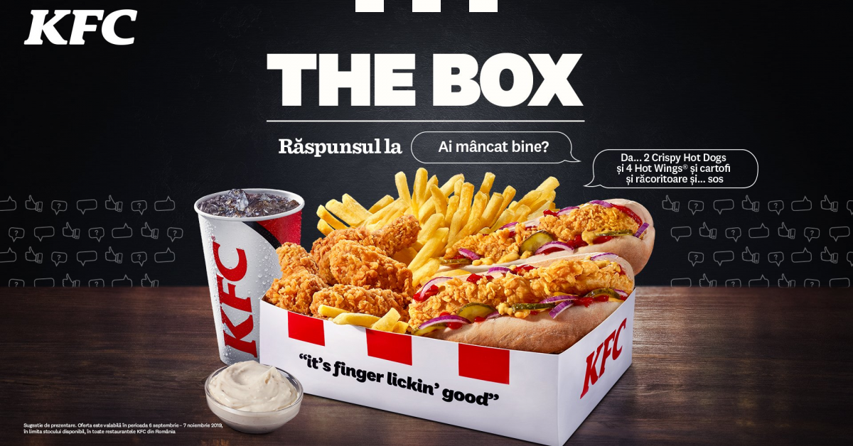 KFC lanseaza un nou produs: Crispy Hot Dog