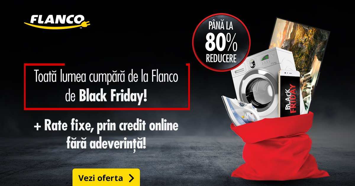 La Flanco a inceput Black Friday 2017