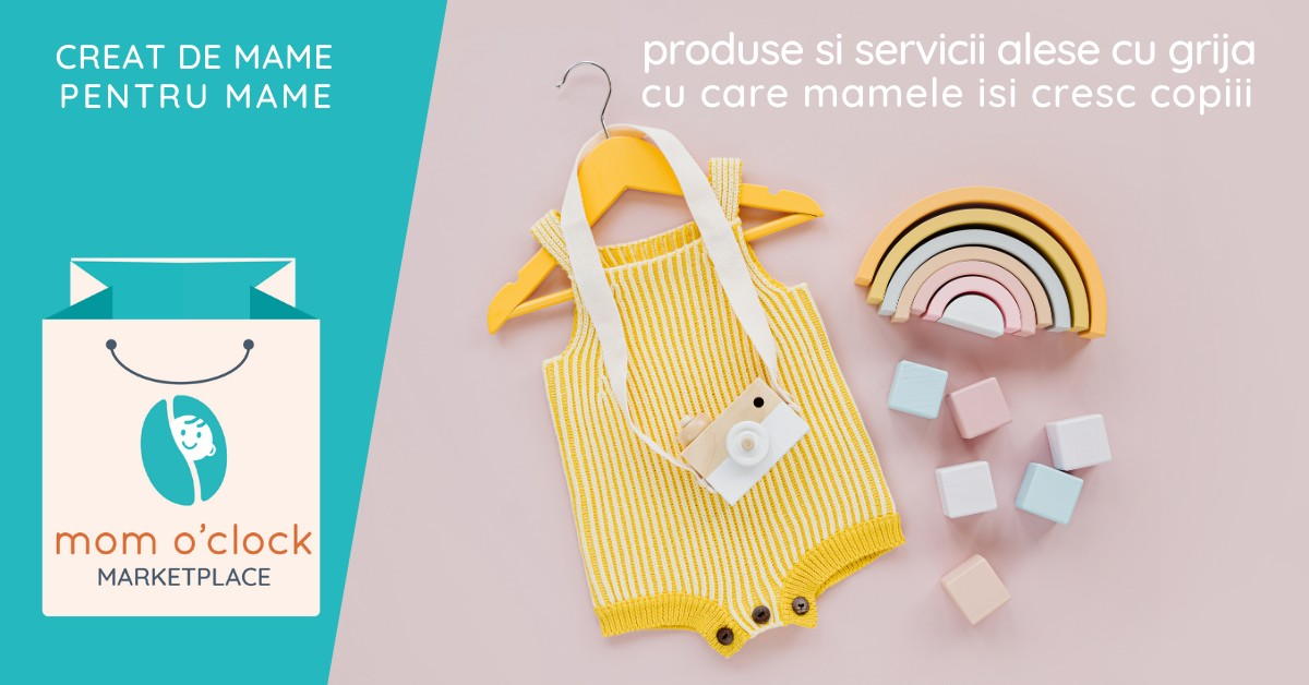 Mom o’clock lansează primul marketplace local cu servicii și produse pentru mame și copii
