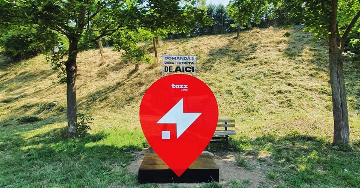 Tazz by eMAG livrează mâncare la Electric Castle și lansează „puncte virtuale” de întâlnire în toată țara