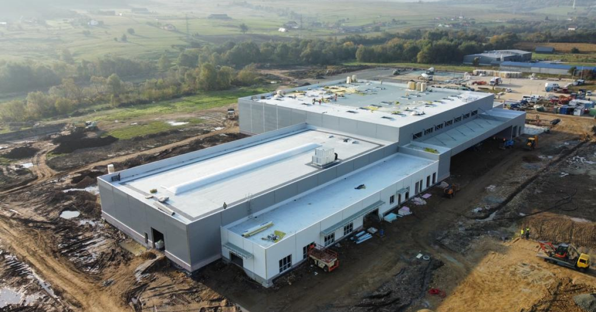 REHAU continuă construcția hub-ului de la Sibiu. Când ar urma să fie inaugurat