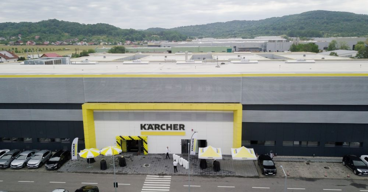 S-a deschis Kärcher Store: noul magazin este situat chiar în incinta fabricii CER Cleaning