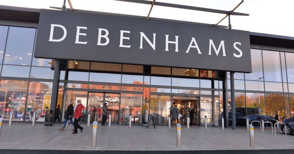 Debenhams concediază 2.500 de angajați în Marea Britanie