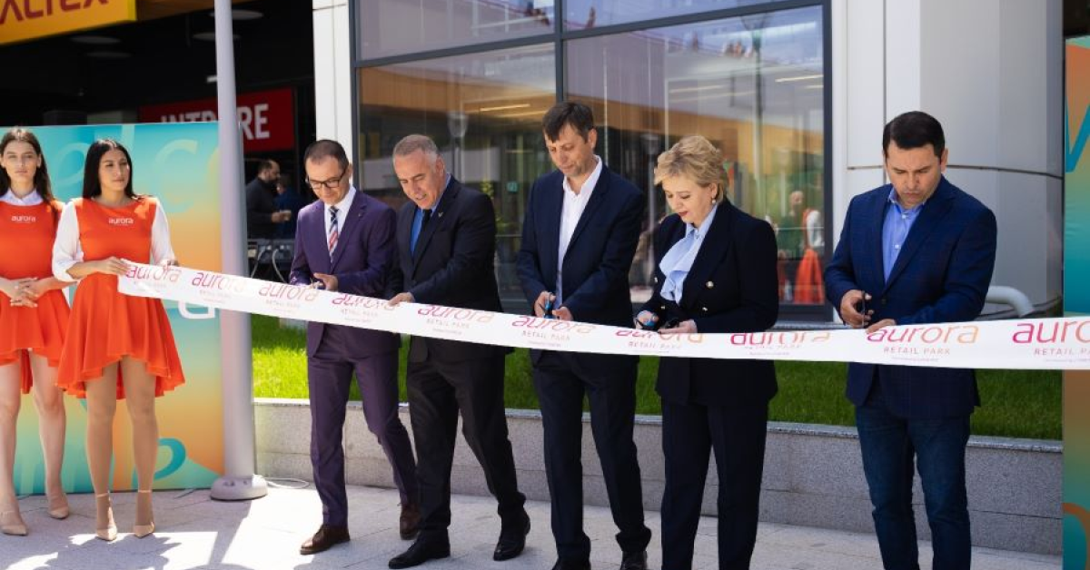 Cometex finalizează primul proiect Aurora Retail Park, după o investiție de 27 de milioane de euro