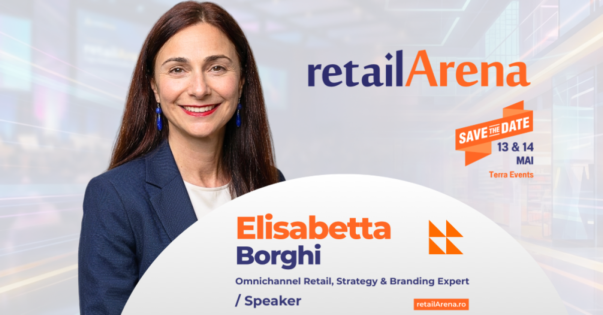 Viitorul Retailului se scrie la București: Elisabetta Borghi, expert global în Fashion-Tech, vine la retailArena 2026