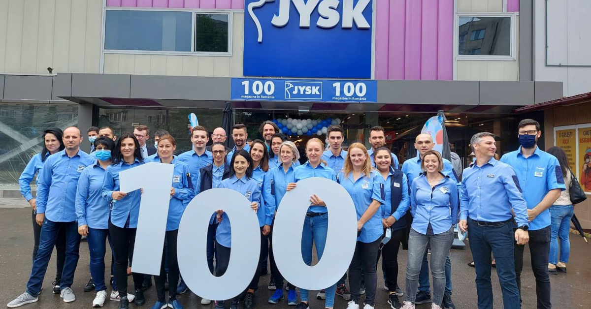 Jysk vrea să dubleze numărul de magazine, după ce a deschis a 100-a unitate din România