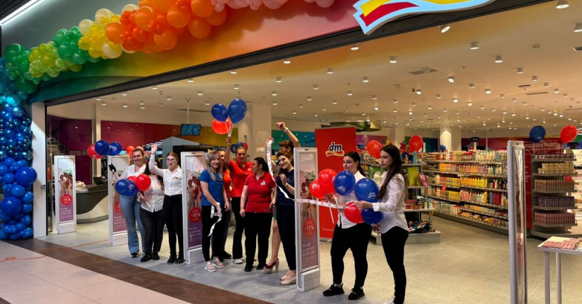 Săptămâna și drogheria: dm markt a deschis un nou magazin în țară 