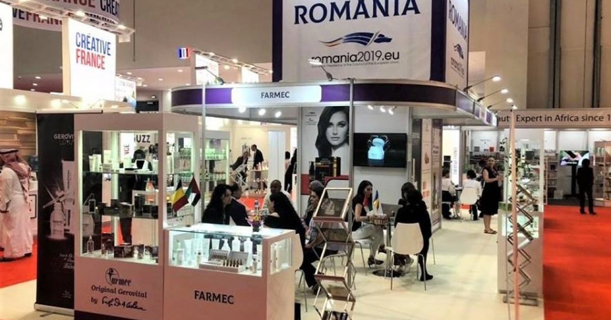 Farmec, prezenta constanta la cele mai importante targuri internationale de produse cosmetice