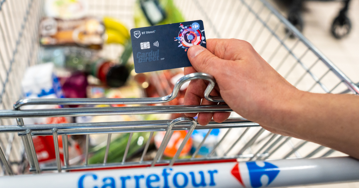 Carrefour România și BT Direct lansează Card Direct de la Carrefour, cu finanțare pe loc și 5% bani înapoi pe card