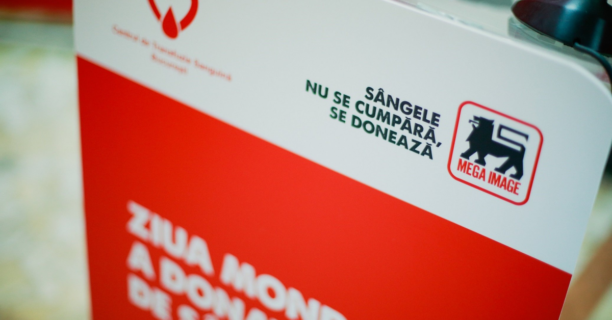 Mega Image sustine 4 centre de transfuzie din tara cu echipamente medicale in valoare de 60.000 de euro