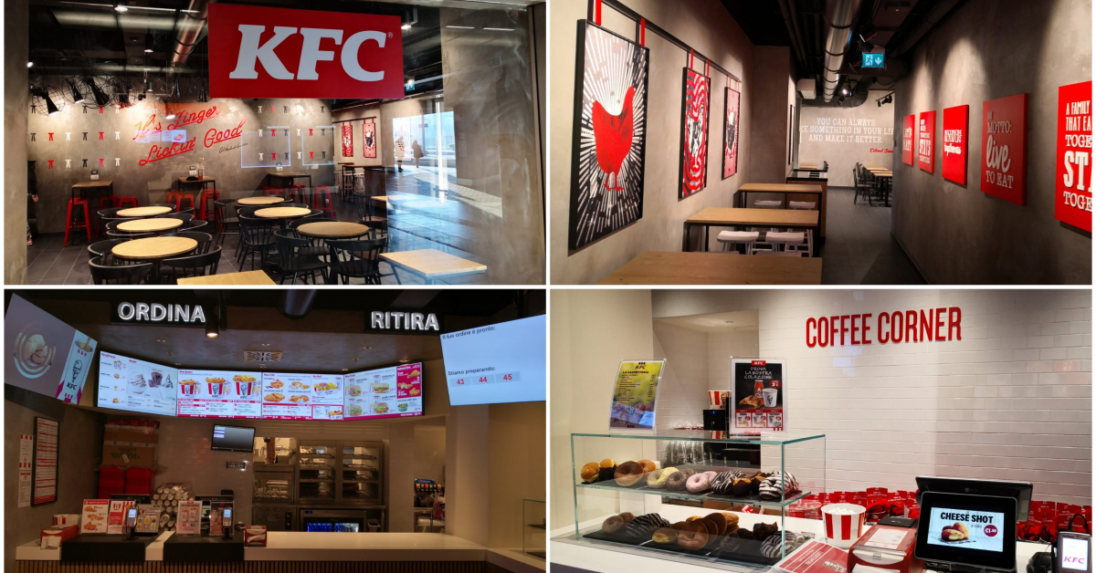 KFC extinde reteaua de restaurante din Italia