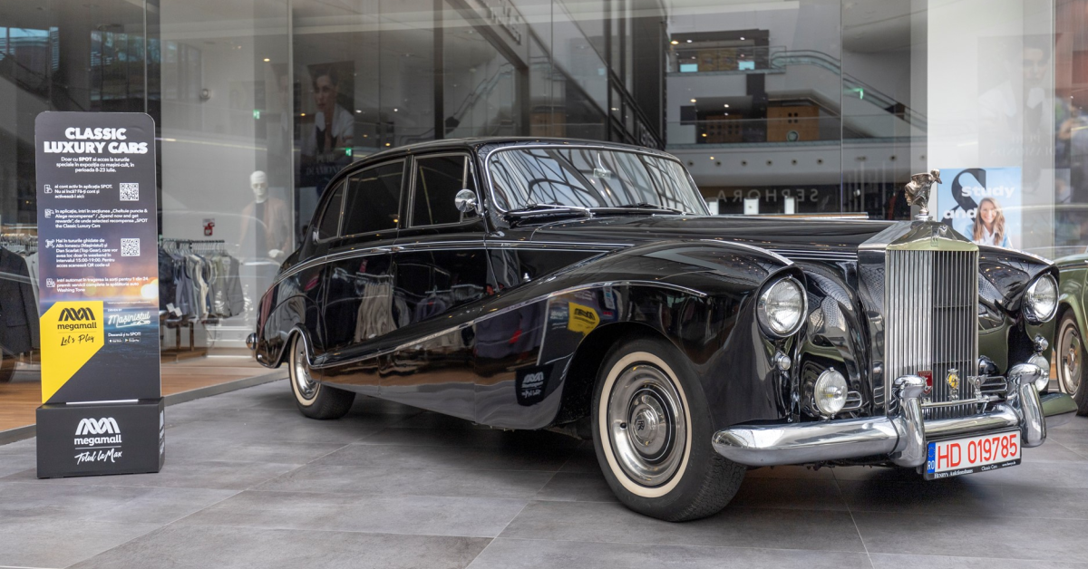 Classic Luxury Cars, expoziție de mașini clasice de lux la Mega Mall: ce modele vor fi prezente