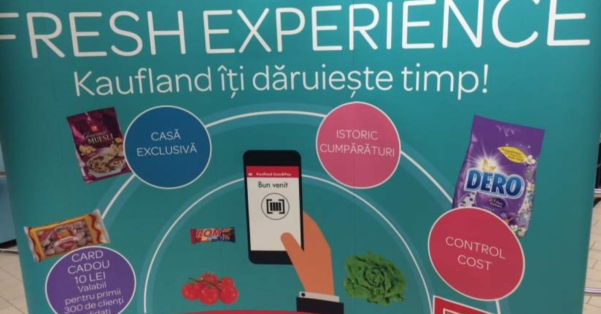 Retailerul Kaufland implementeaza un nou sistem de cumparaturi