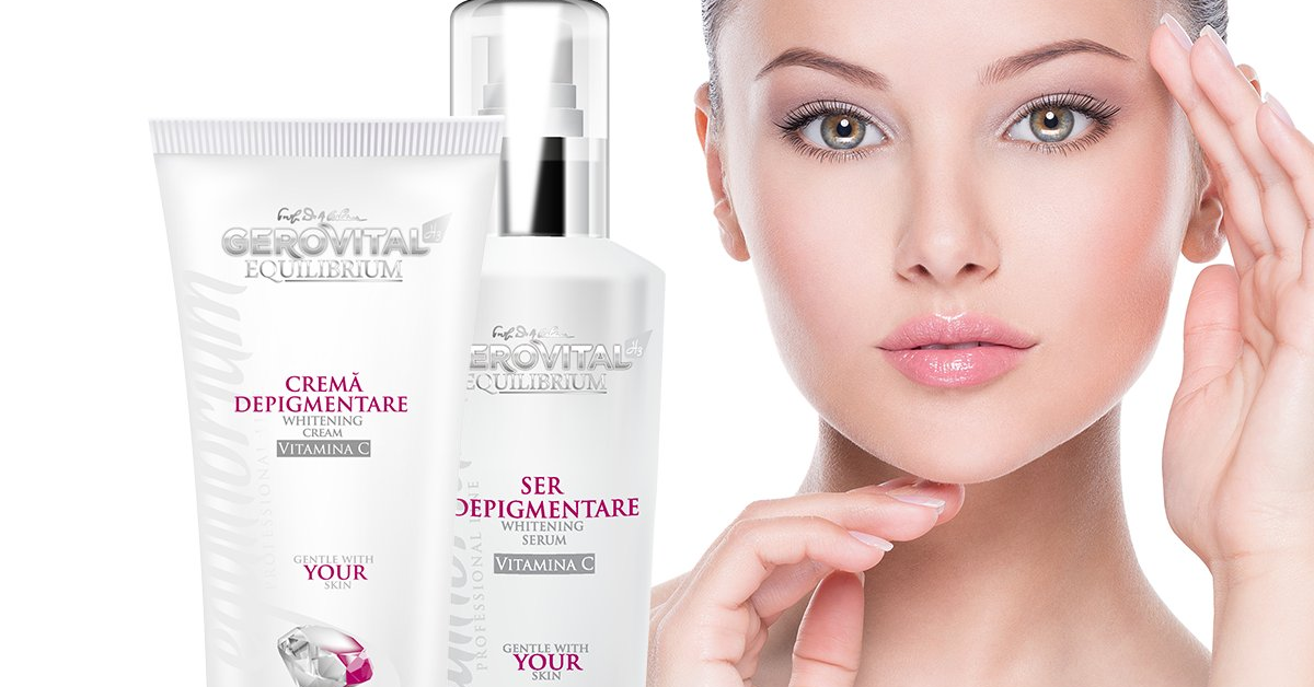 Noi cosmetice de depigmentare in gama Gerovital H3 Equilibriu