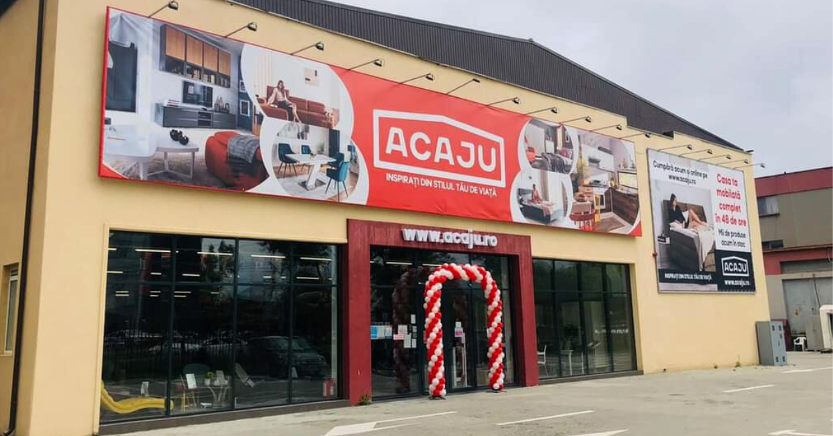 Retailerul de mobilă ACAJU anunță reduceri de până la 70%