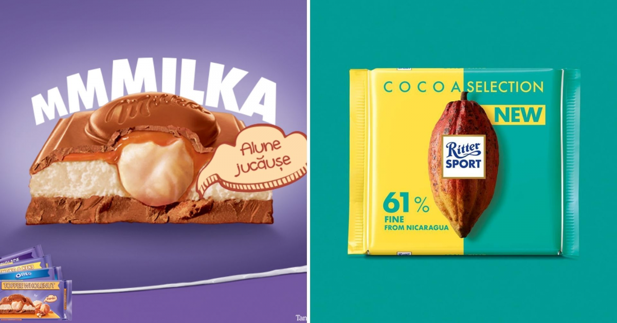 Războiul ciocolatei s-a terminat. Ritter Sport a învins-o pe Milka și a câștigat licența pentru tableta de ciocolată în formă de pătrat