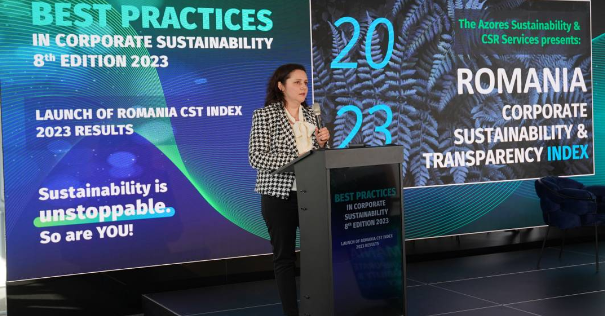 Companiile cu cele mai transparente rapoarte de sustenabilitate vor fi anunțate la Best Practices in Corporate Sustainability 2024