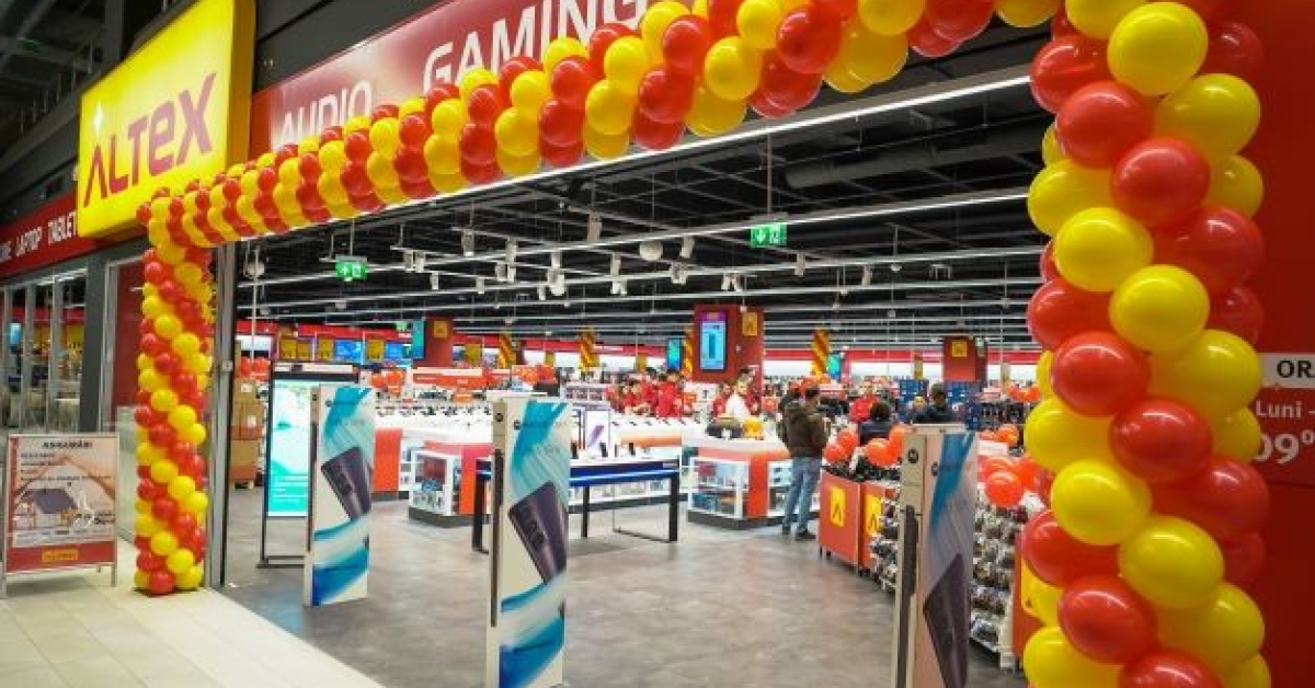 Altex a modernizat magazinul din Drobeta Turnu Severin  