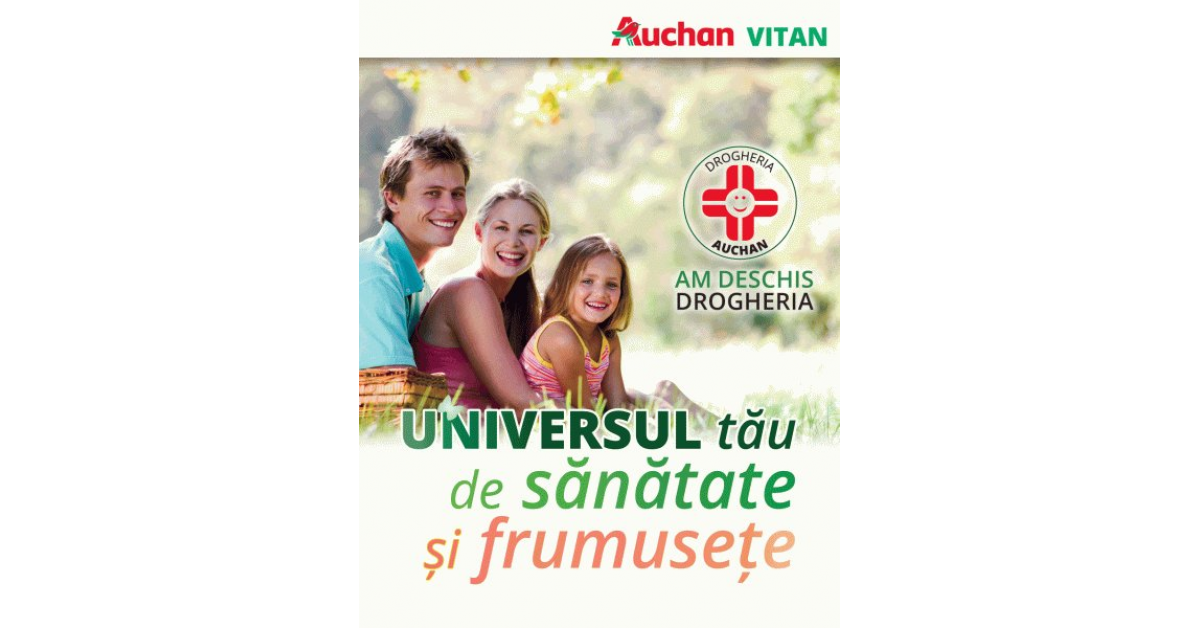 Auchan a deschis o noua drogherie discount in Vitan
