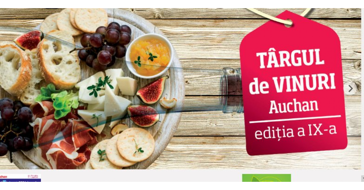 Auchan deschide a IX-a editie Targul de Vinuri