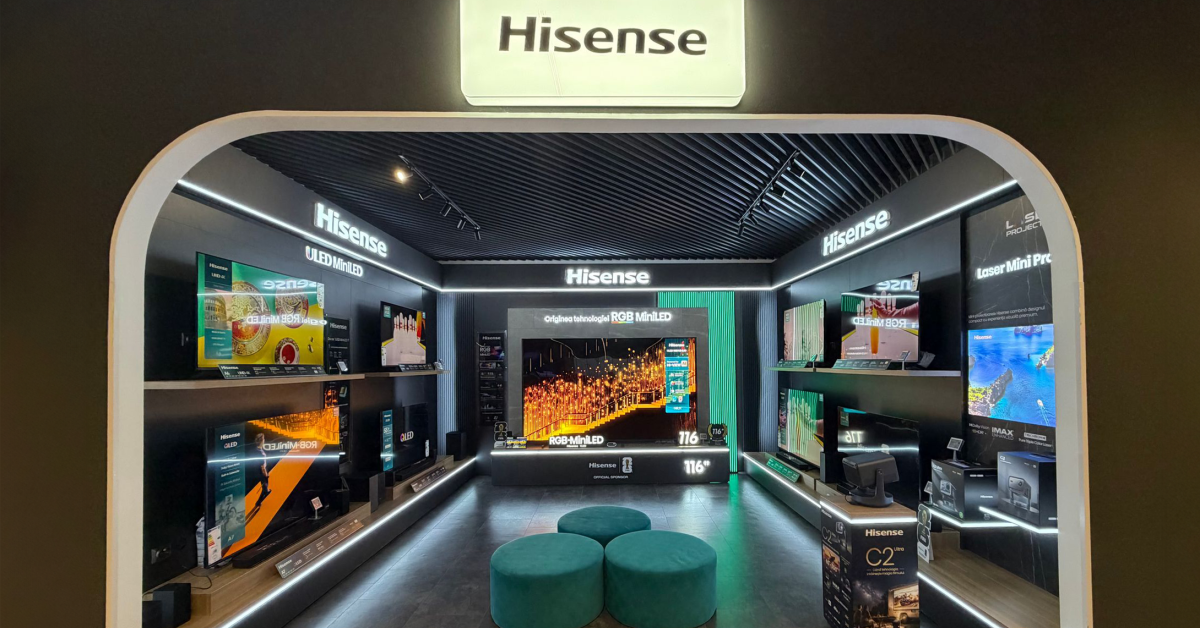Hisense aduce în România cel mai mare televizor RGB MiniLED din lume
