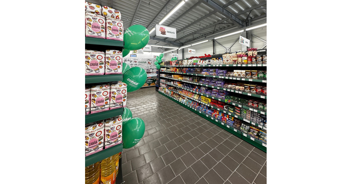 Rețeaua Magazinele Diana a inaugurat relocarea magazinului din Păușești