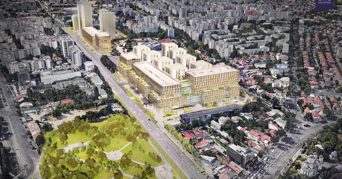 One United Properties a cumpărat un teren de 5 hectare pentru dezvoltarea celor mai înalte clădiri din București