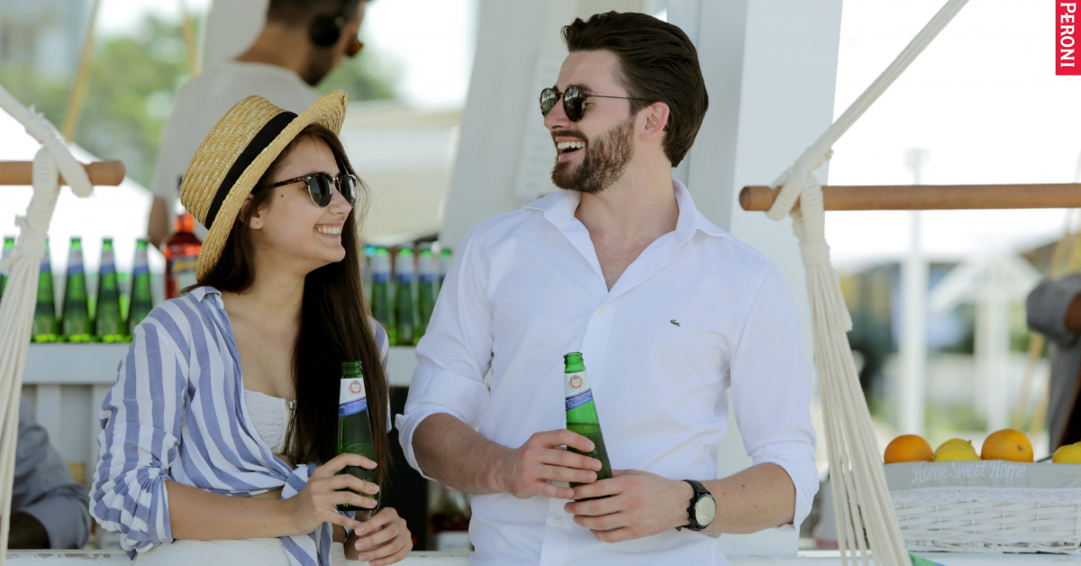 Berea Peroni Ambra disponibila exclusiv la Riviera Peroni al Cafe del Mar Mamaia