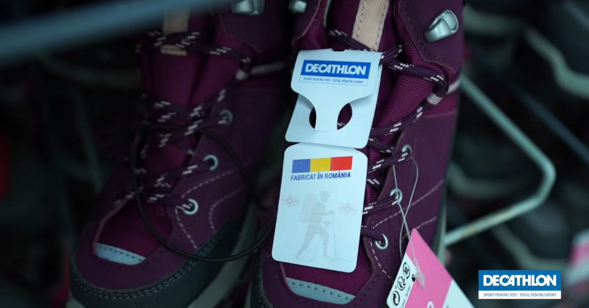 Decathlon anunta comercializarea produselor marca proprie, fabricate in Romania, in magazinele din intreaga tara 