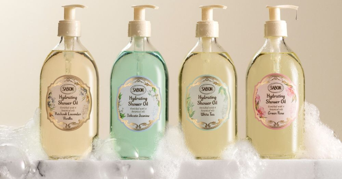 Sabon lansează o nouă formulă pentru uleiurile sale de duș