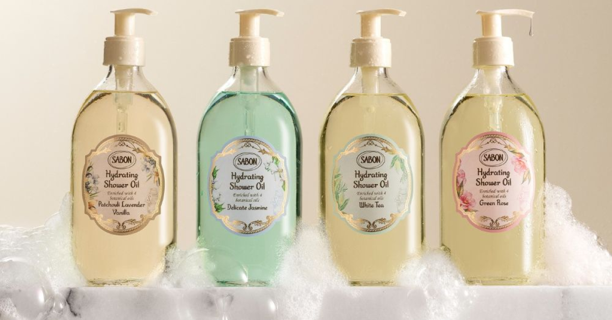 Sabon lansează o nouă formulă pentru uleiurile sale de duș