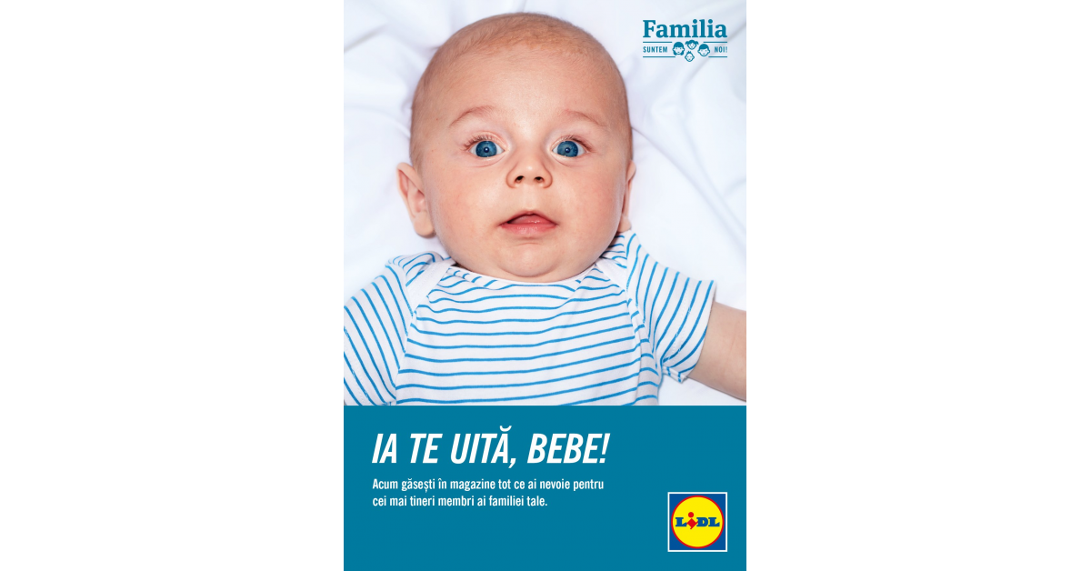Lidl diversifica gama Lupilu de produse pentru copii 