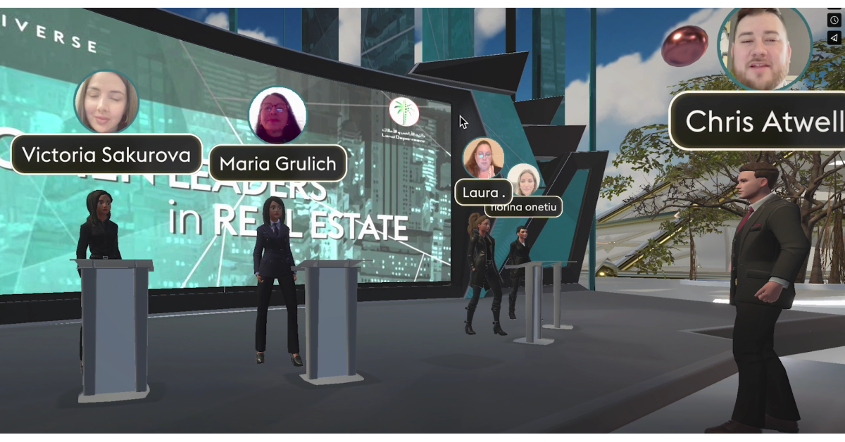 Florina Onețiu a organizat prima conferință live din lume în metaverse