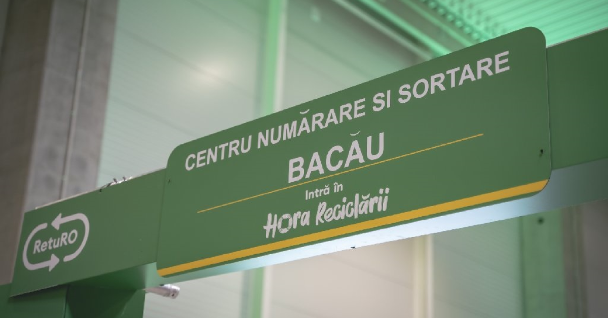 România reciclează: RetuRO a deschis cel de-al 5-lea centru pentru colectarea și procesarea ambalajelor SGR 