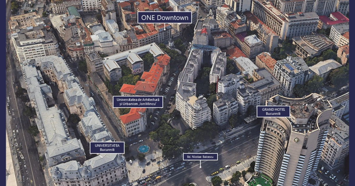One United Properties a cumpărat trei clădiri istorice în centrul Capitalei cu 3,7 milioane de euro